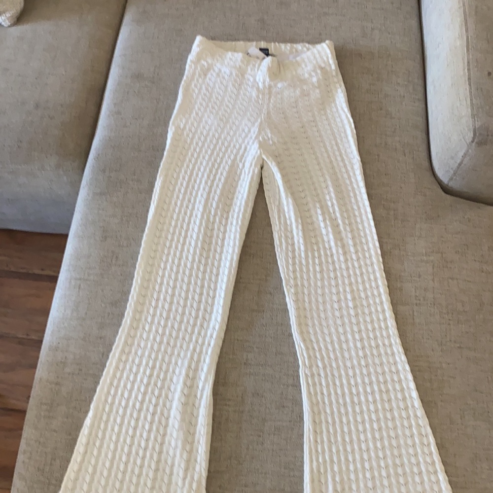 🪞 NEW palazzo knit flare bottom pants